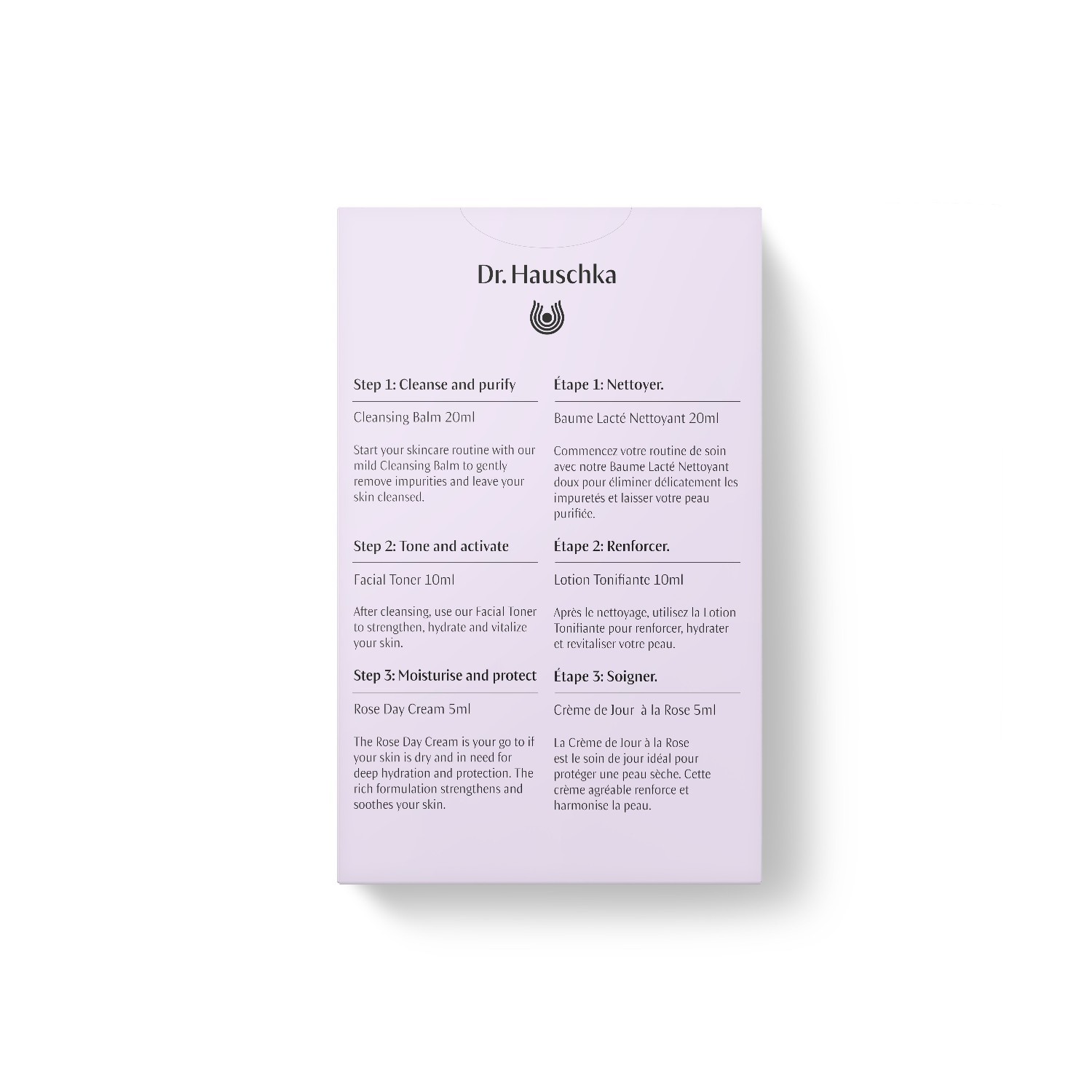 Dr. Hauschka set za njegu lica za osjetljivu kožu – 1 komad
