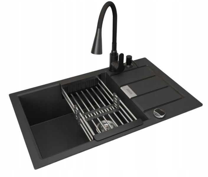 Franke zlew Sirius Sid 2.0 S2D 611-78 XL Slim onyx bateria F