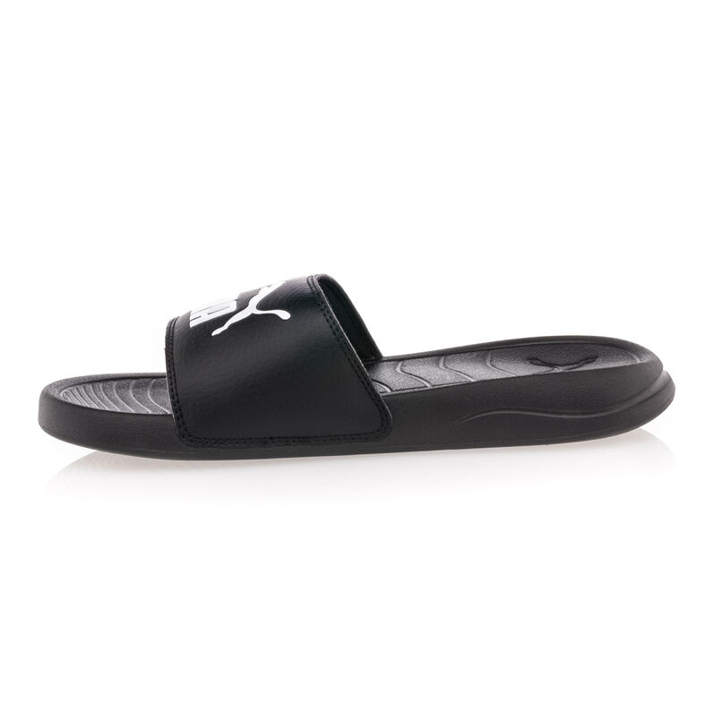Svarte gutteflip-flops / Thong-sandaler