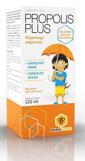 Propolis Plus, Syrop na odporność dla dzieci od 3. roku życia