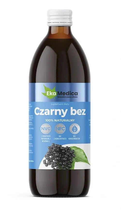 EkaMedica Czarny Bez NFC Płyn 500 ml