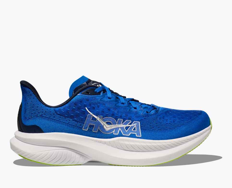 HOKA Mach 6 Electric Cobalt / Varsity Navy
