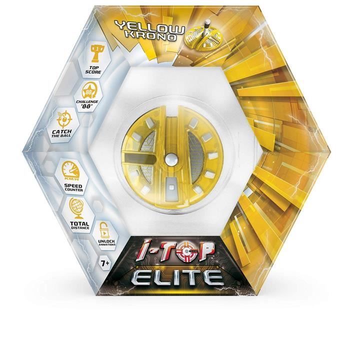 Goliath - ITOP Elite Chrono Warp jaune - Toupie compte-tours