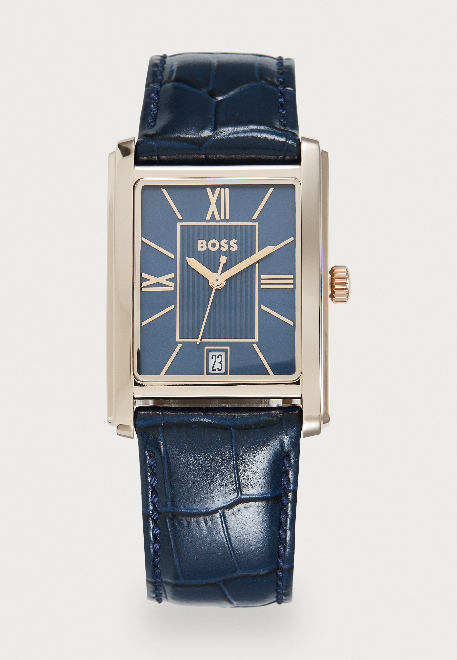 BOSS PRINCIPLE HALJINA UNISEX - Sat - plava/ružičasto-zlatna boja