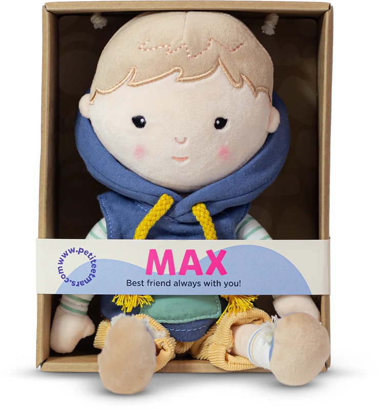 Petite&Mars cuddly Toy Max lalka