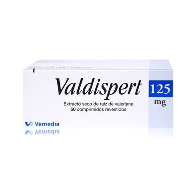 Valdispert-tabletter Valdispert 125 mg 50 tabletter 50 tabletter