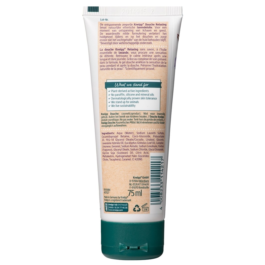 Kneipp Duschgel Mini Relaxing Lavandel - 75 ml