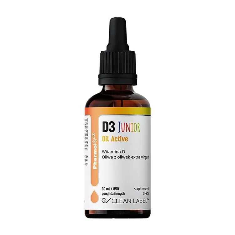 PharmoVit Clean Label D3 Junior Oil Active Krople