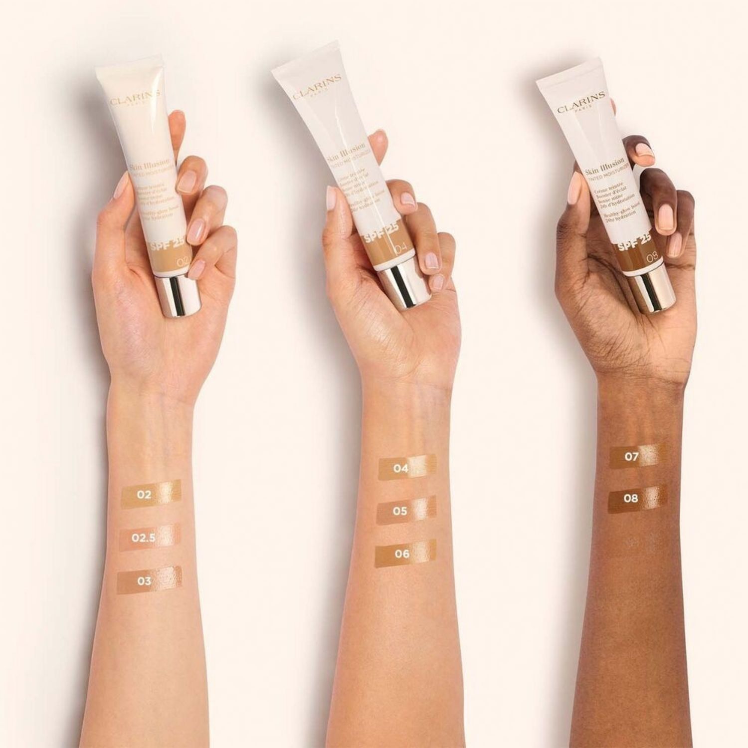 Tónovaný hydratačný krém Skin Illusion SPF25 Ďalšia luxusná kozmetika na tvár