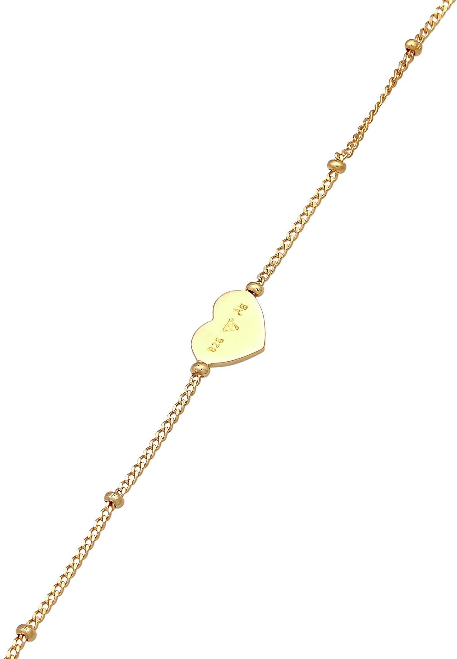 Elli Femmes coeur symbole amour boules en argent Sterling 925