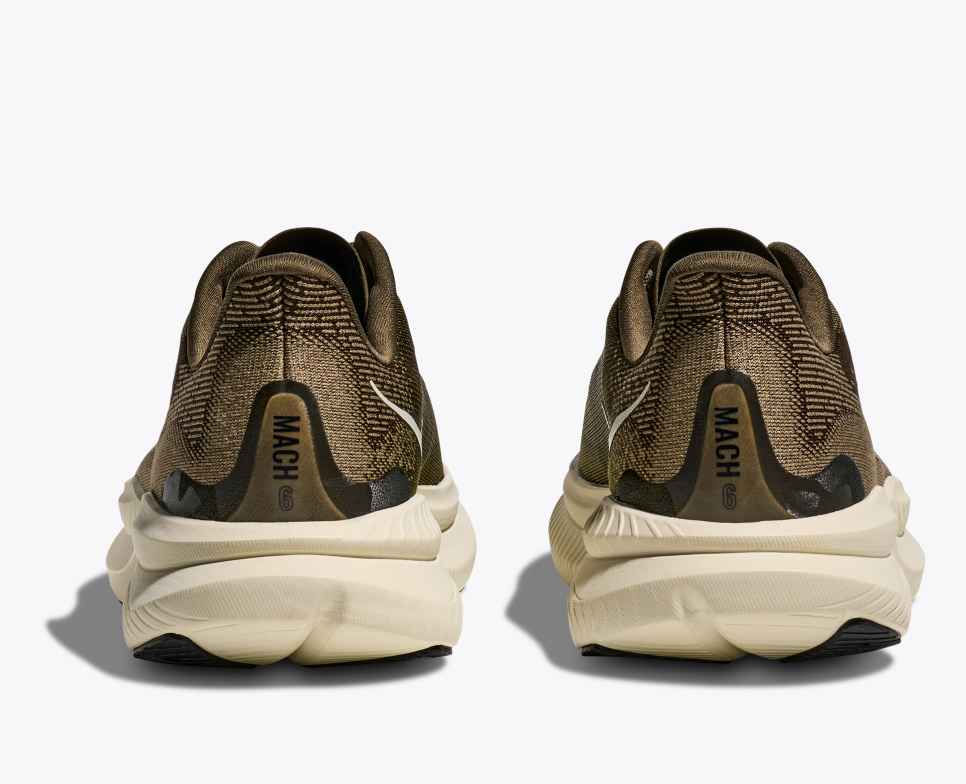 HOKA Mach 6 Antikk Oliven-/Trøffelsalt