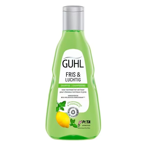 Guhl Fresh & Airy prettauku šampūns <br>250ml