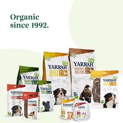 Yarrah økologiske tyggepinde til hunde
