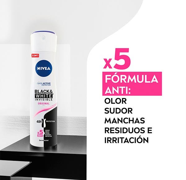 Svartvitt osynligt original | 200 ml