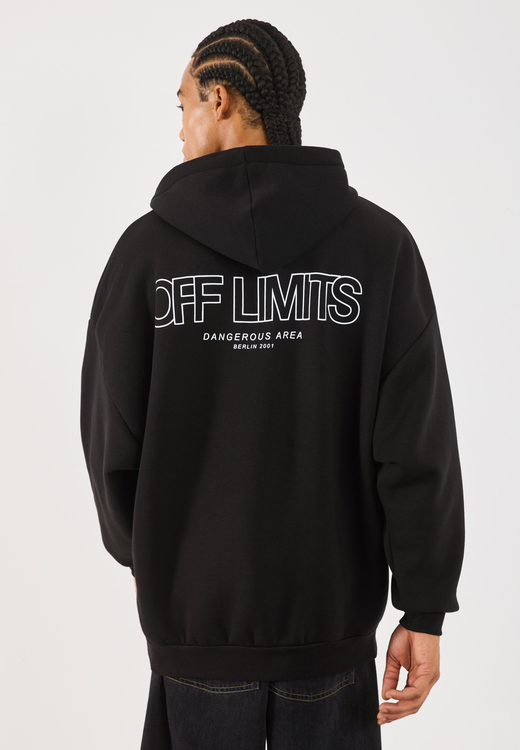 YOURTURN UNISEX - Hoodie - schwarz