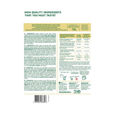 GOLDNUTRITION Veganski beljakovinski prašek z okusom vanilije 720 g 720 g
