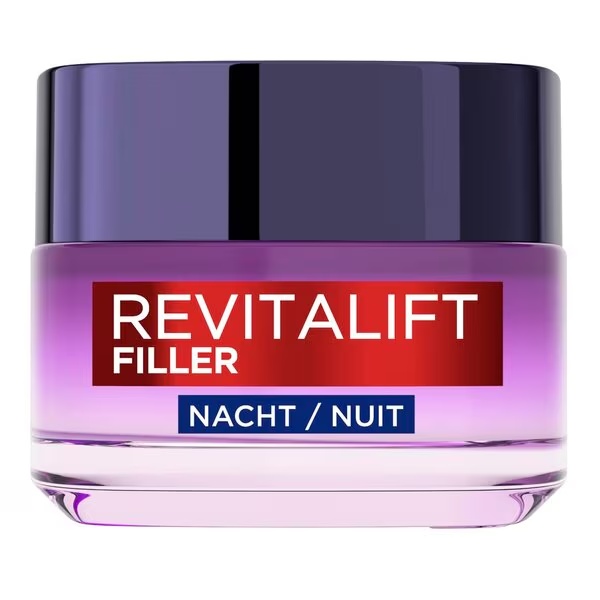 L'Oréal Paris Revitalift Filler nočný krém proti vráskam<br>50ml - Normálna a zrelá pleť