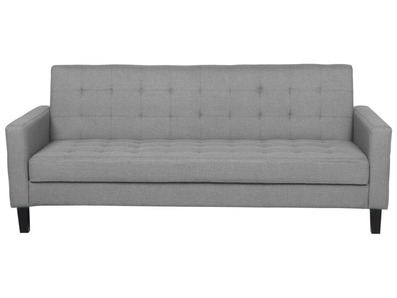 Sofa kanapa rozkładana 3-osobowa szara