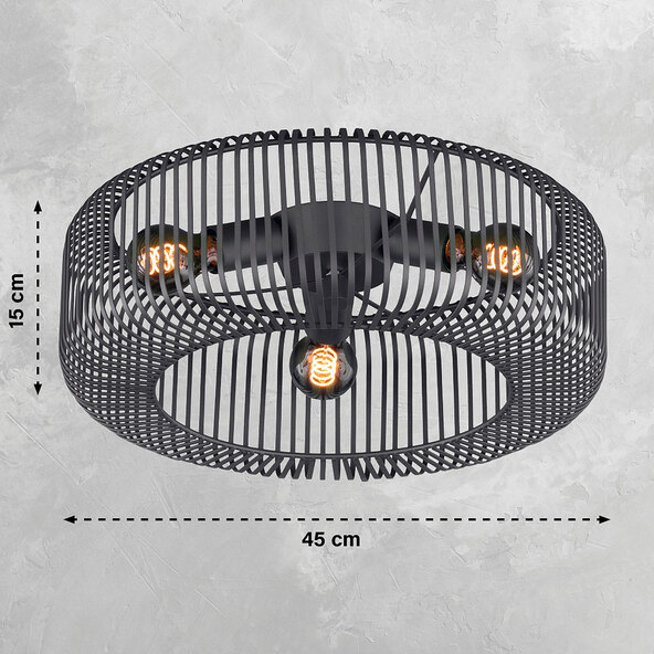 Lampă de tavan LED Cage, 12 W, 180 lm