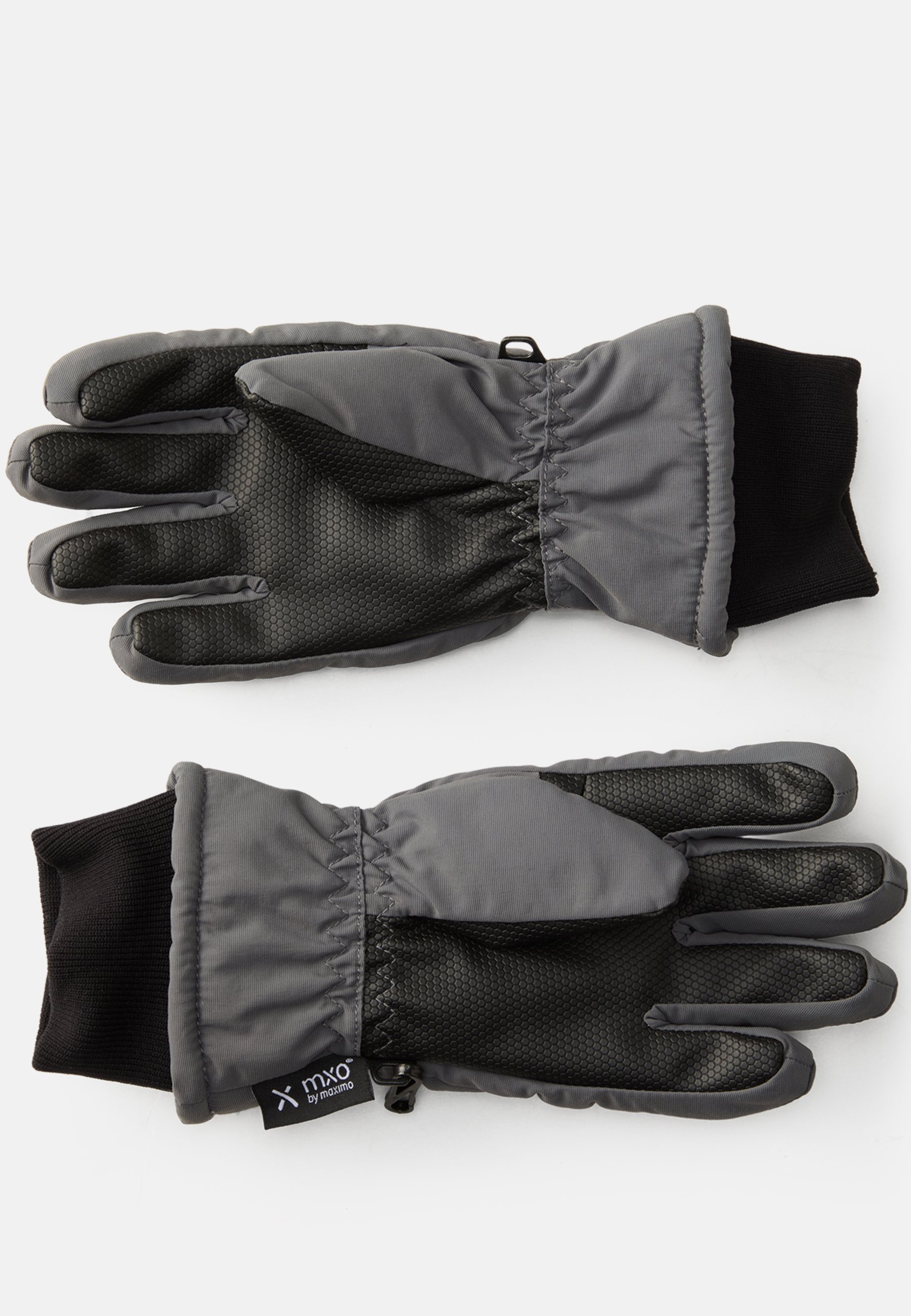 guanti termici per bambini Maximo con polsino e passante, unisex - antracite