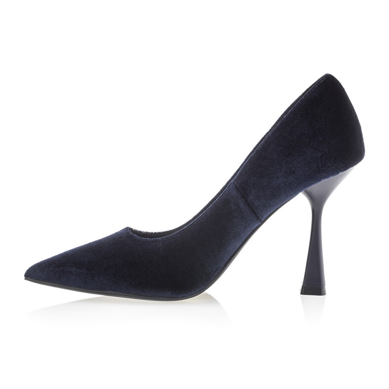 Blaue Damenpumps