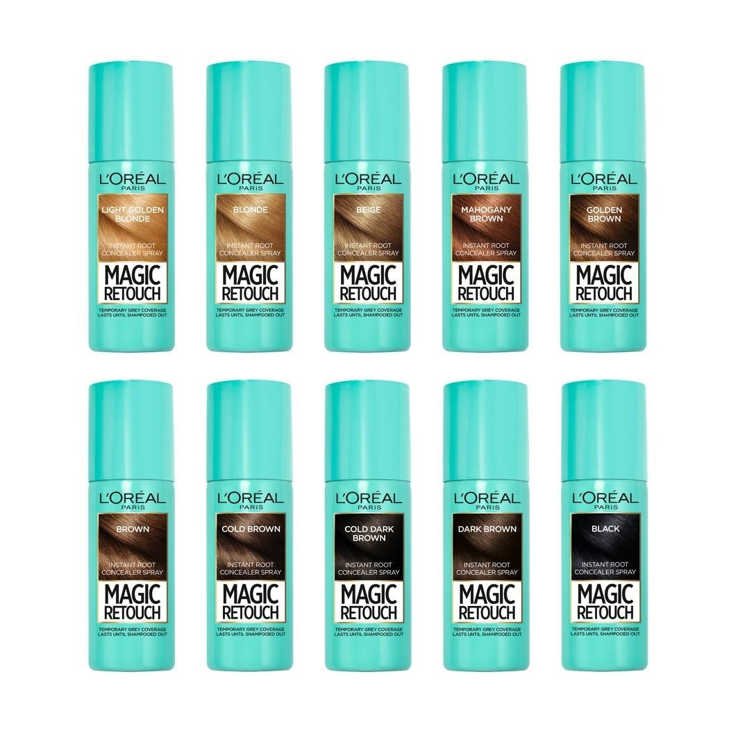 L'Oréal Paris Magic Retouch Tinte para el cabello – Spray retocador de raíces – 75 ml