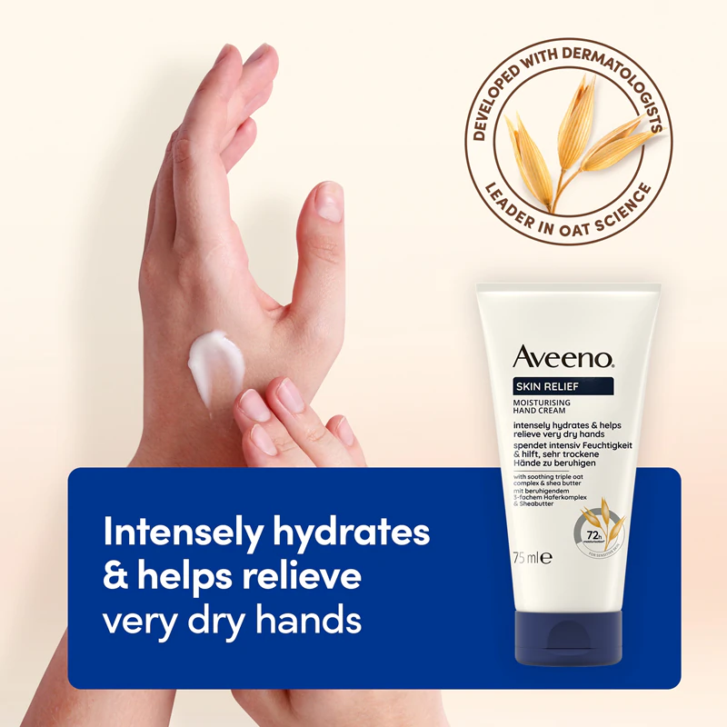Creme para as mãos Aveeno Skin Relief