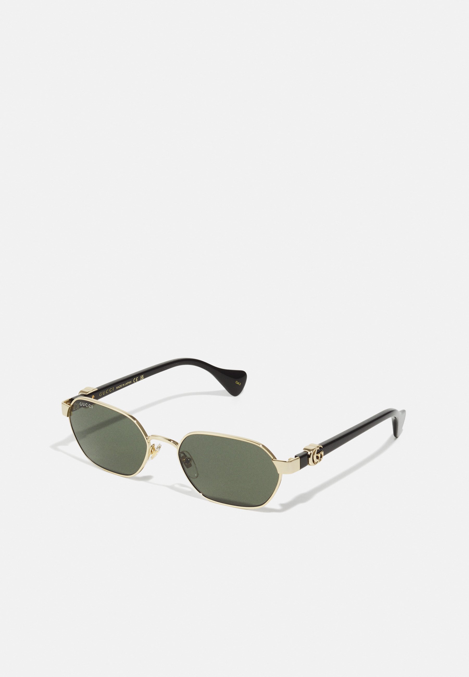 Gucci UNISEX - Sluneční brýle - gold-coloured/black/grey