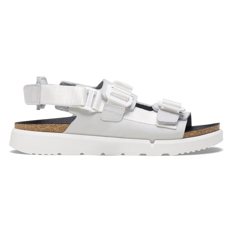 Shinjuku Pelle naturale/Tessuto - Antique White Antique White