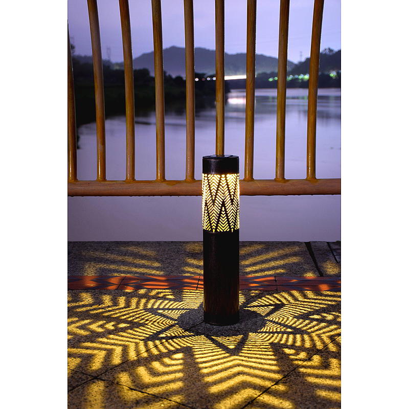 Lanterna Home Pole 8,5x39/55 cm, a energia solare, Marocco