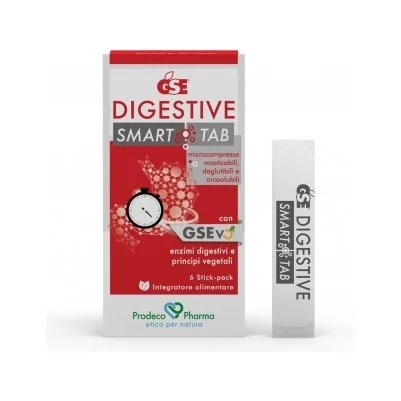 GSE Digestive Smart Tab 6Stick Spijsvertering en darmmotiliteit
