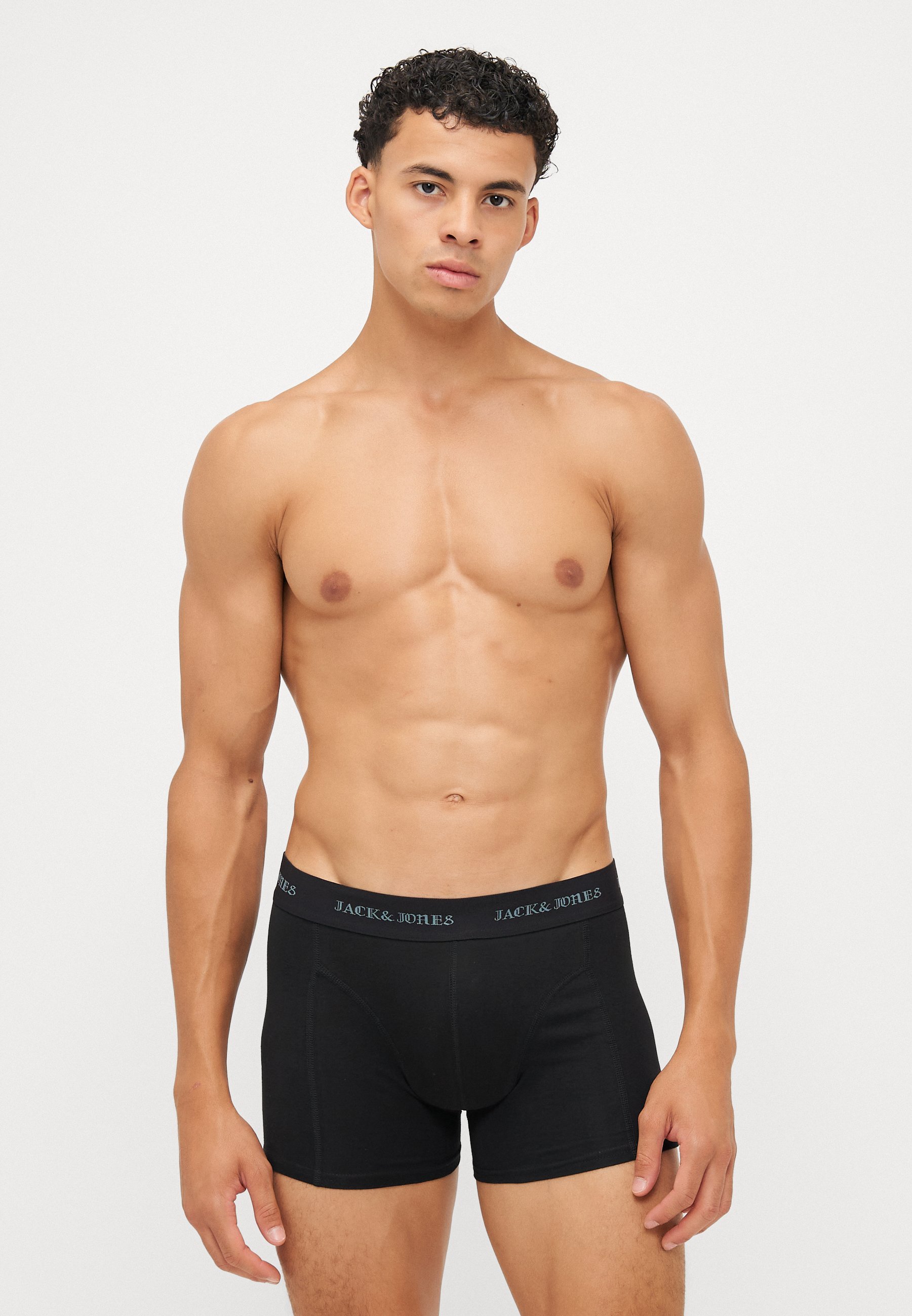 Jack & Jones JACMILES TRUNKS 7 PACK - Pantaloni scurți - black/white/grape leaf/dark navy/goblin blue/exuberance/dark navy