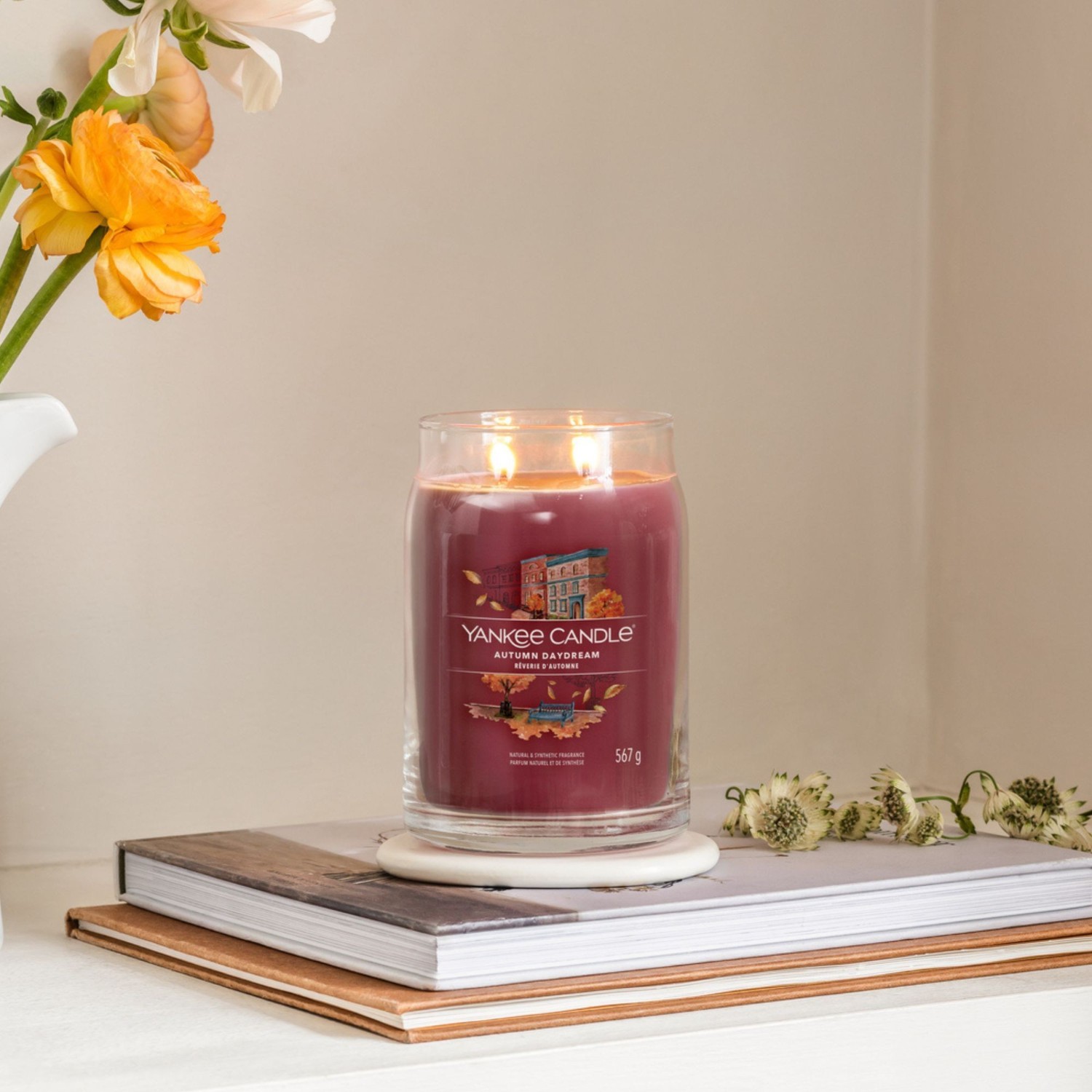YANKEE CANDLE Grande Jarre Signature Rêverie d'Automne