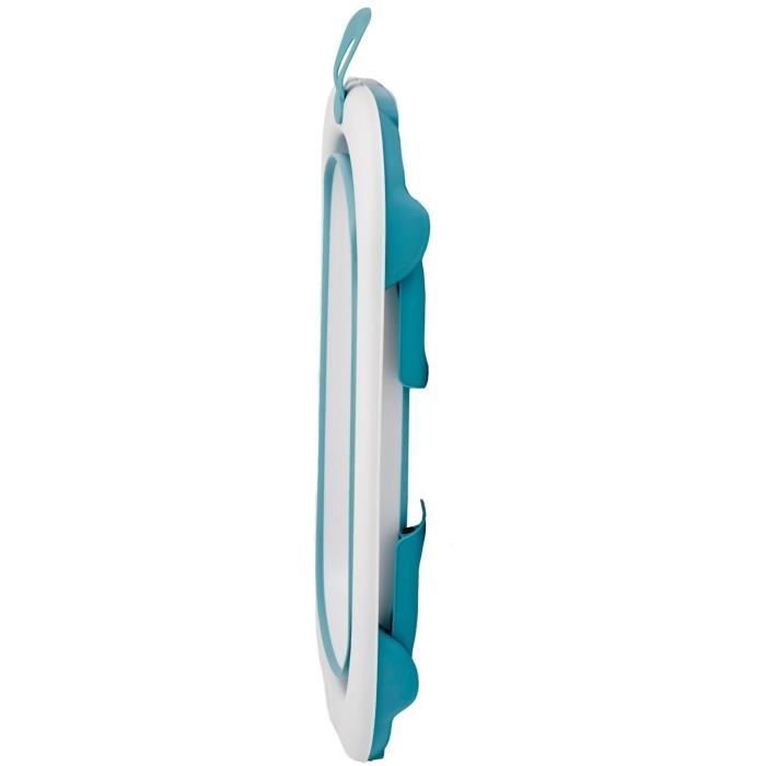Vaschetta da bagno pieghevole - THERMOBABY - BALNÉA - Compatta - Tappo di scarico - Fino a 18 mesi - Blu