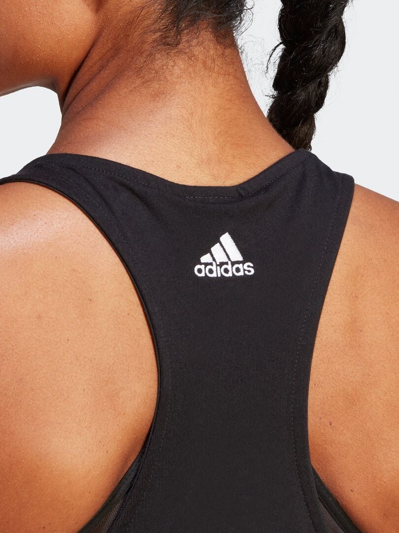 Adidas logo tanktop - zwart