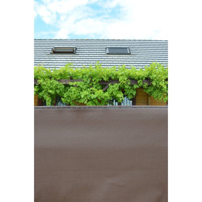 Privacy schermmat - NATUUR - 200 g - Taupe - 10 x 1 m