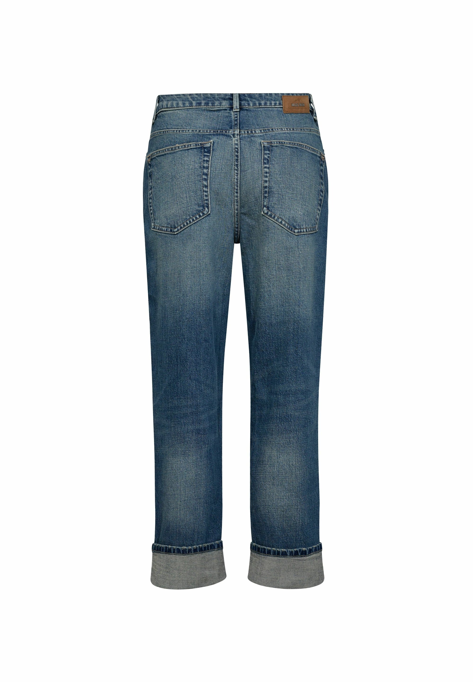 Mos Mosh RACHEL VINTAGE - Rechte jeans - blauw