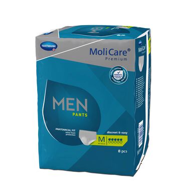 Molicare Inkontinencia Bugyi 5 Csepp Férfi Nadrág M 8 db 8 db