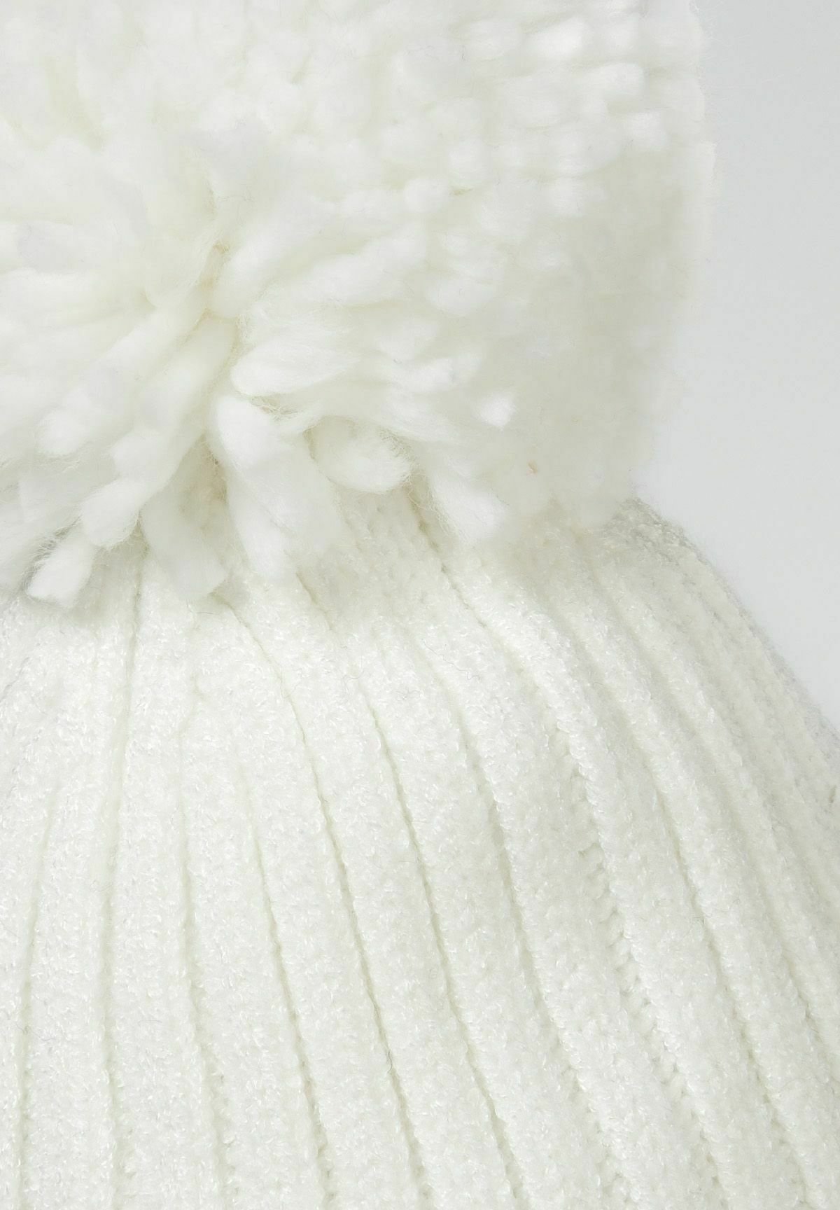 MINOTI POM - Berretto - bianco sporco