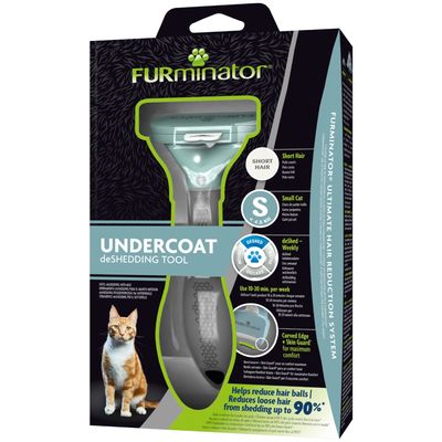 Strumento per la rimozione del pelo in eccesso FURminator - Gatti a pelo corto