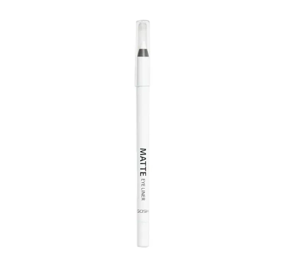 Gosh Matte Eye Liner wodoodporna matowa kredka do oczu 001 Dover White 1,2 g