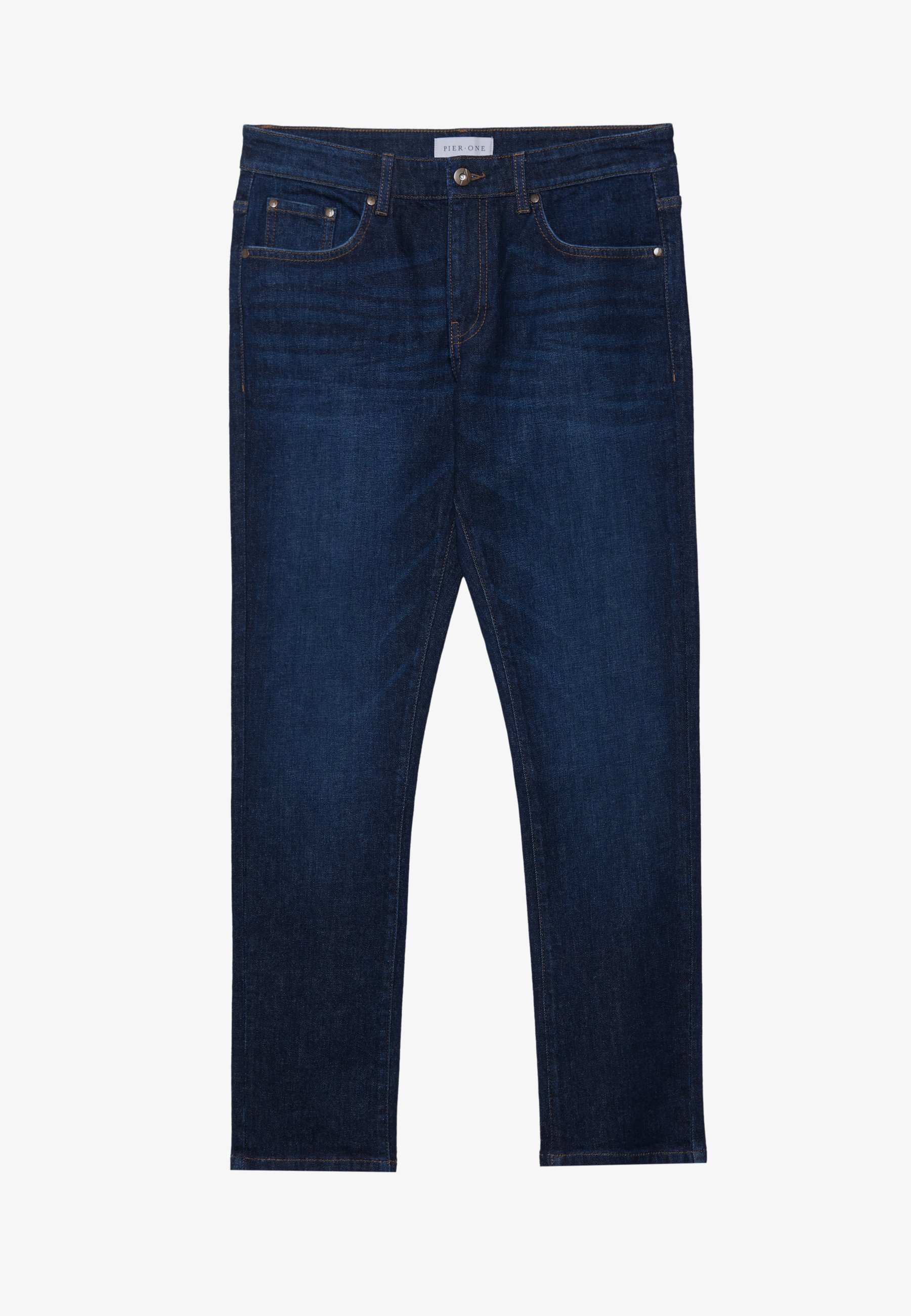 Pier One Slim fit jeans - donkerblauwe denim