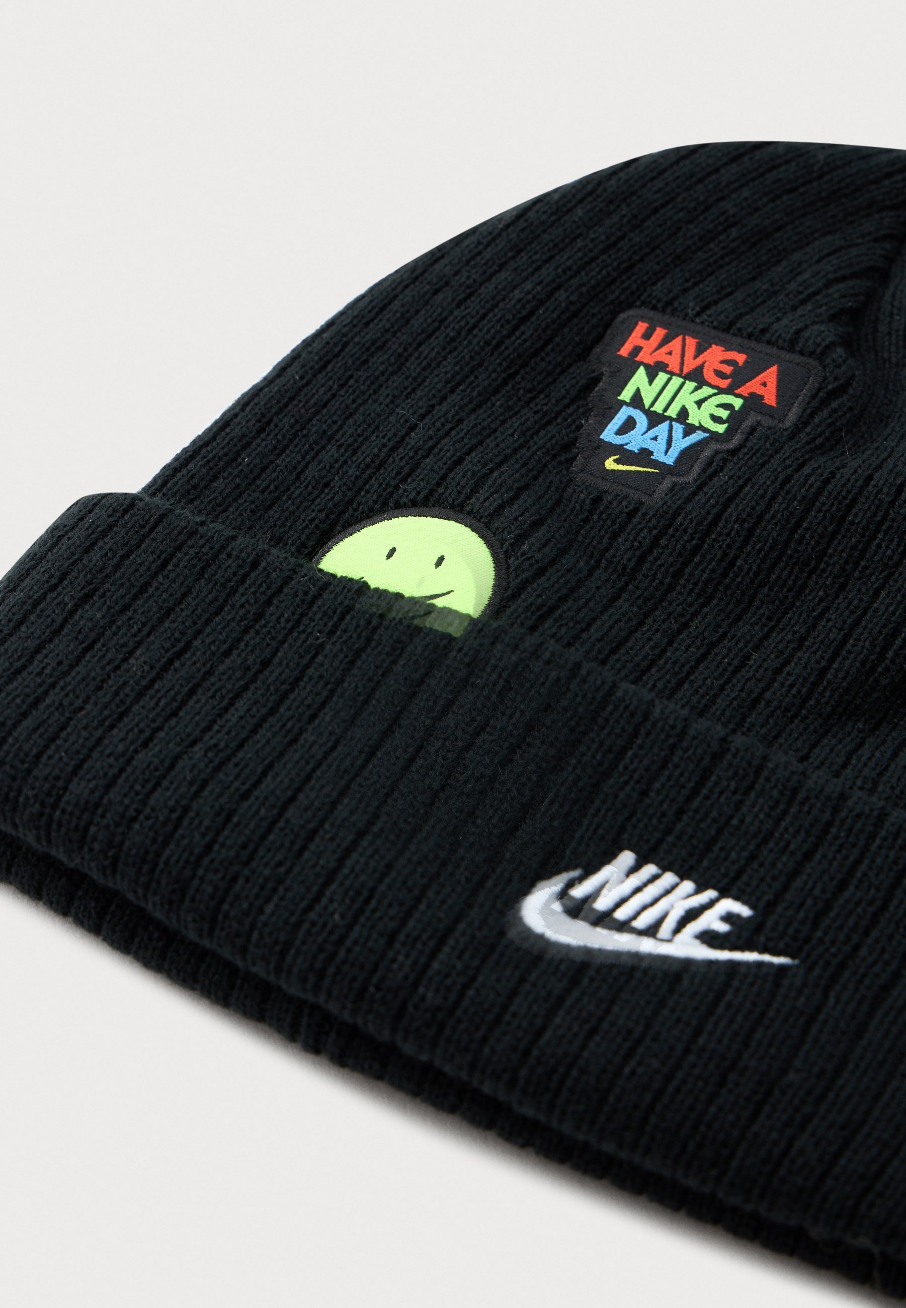 Nike Sportswear PATCH PEAK BEANIE UNISEX SET - Handschoenen - zwart