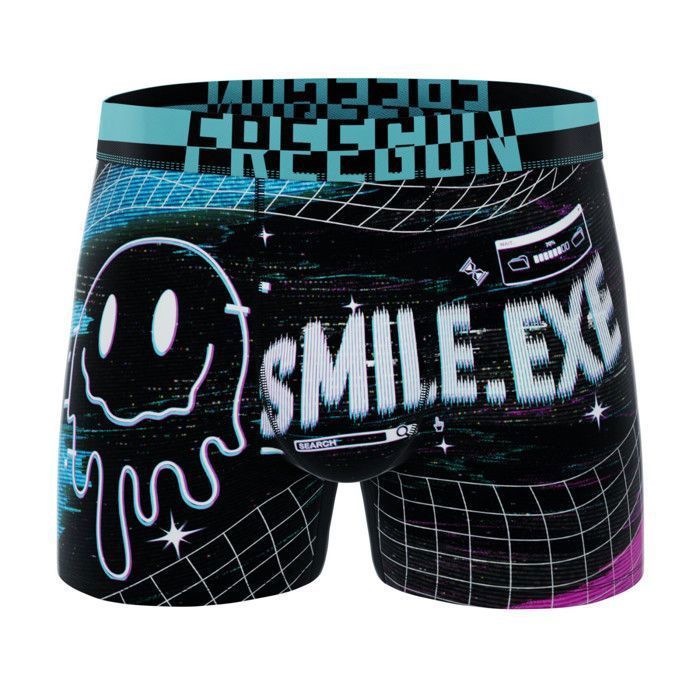 Calzoncillos bóxer Freegun para hombre - Azul (Paquete de 5)