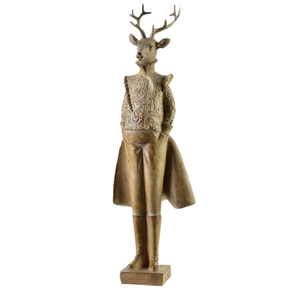 SANTA LILA Figura łoś chłopak 13,5x10,5x43cm