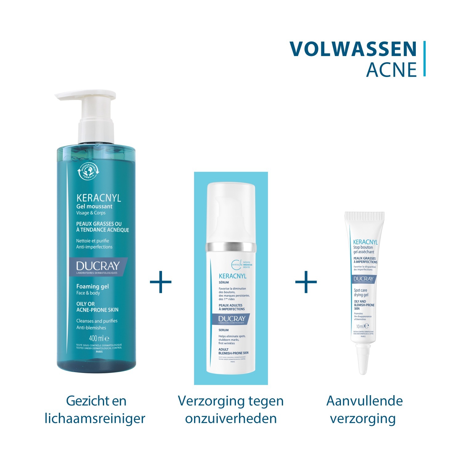 Ducray Glowserum KERACNYL serumas – 30 ml