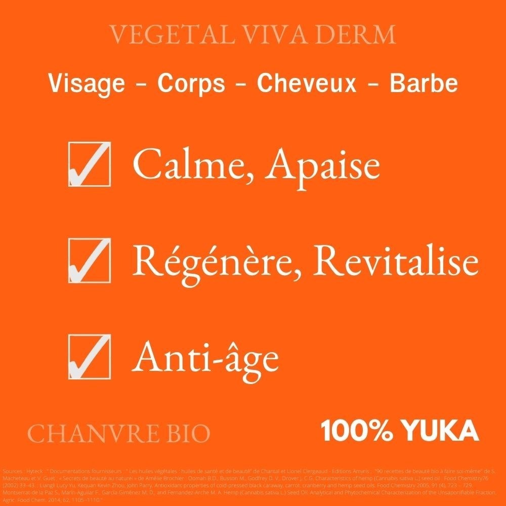 Vegetal Viva Derm Cannabis Sativa Seed Oil