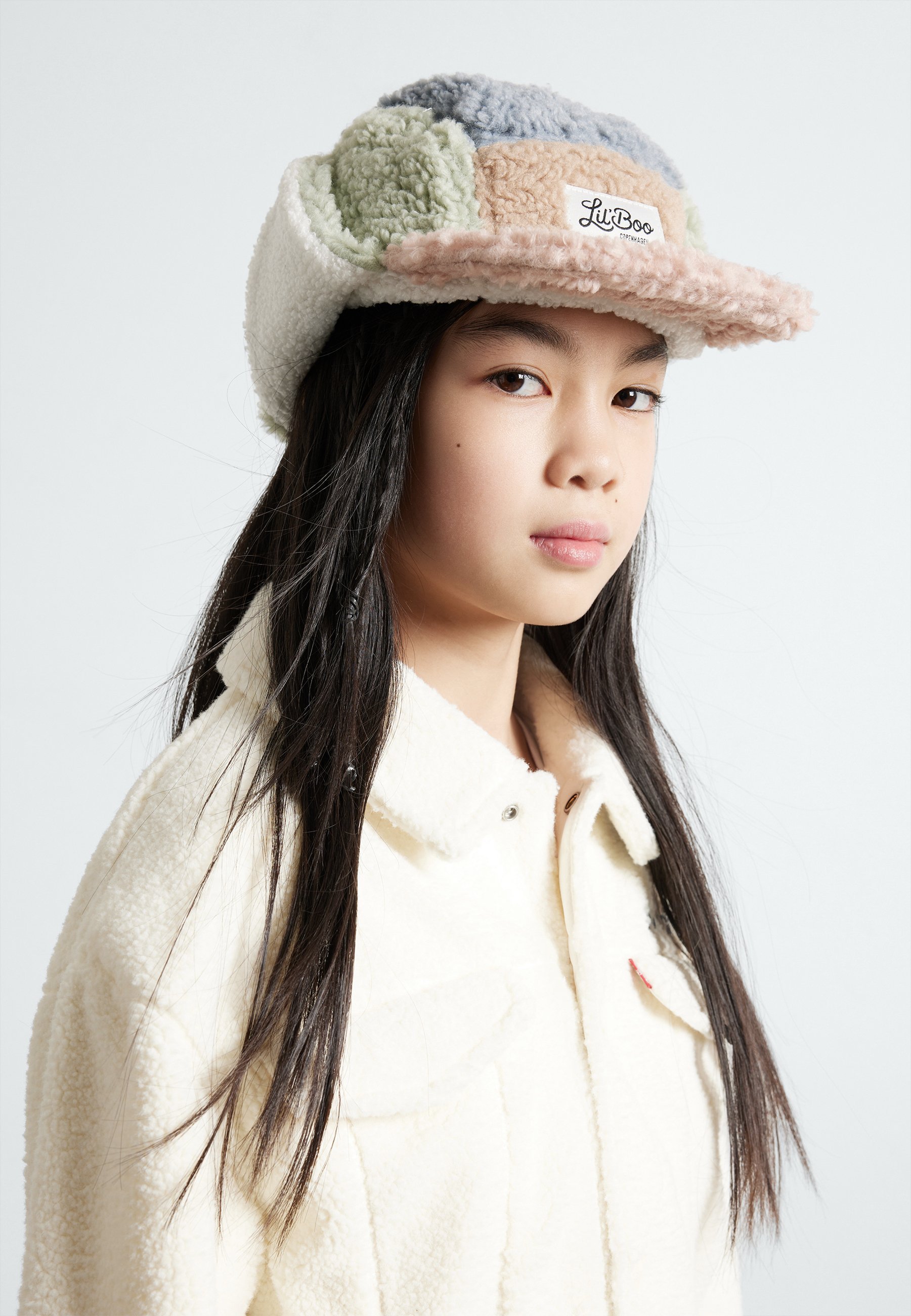 Lil'Boo UNISEX - Muts - roos/mint/blauw