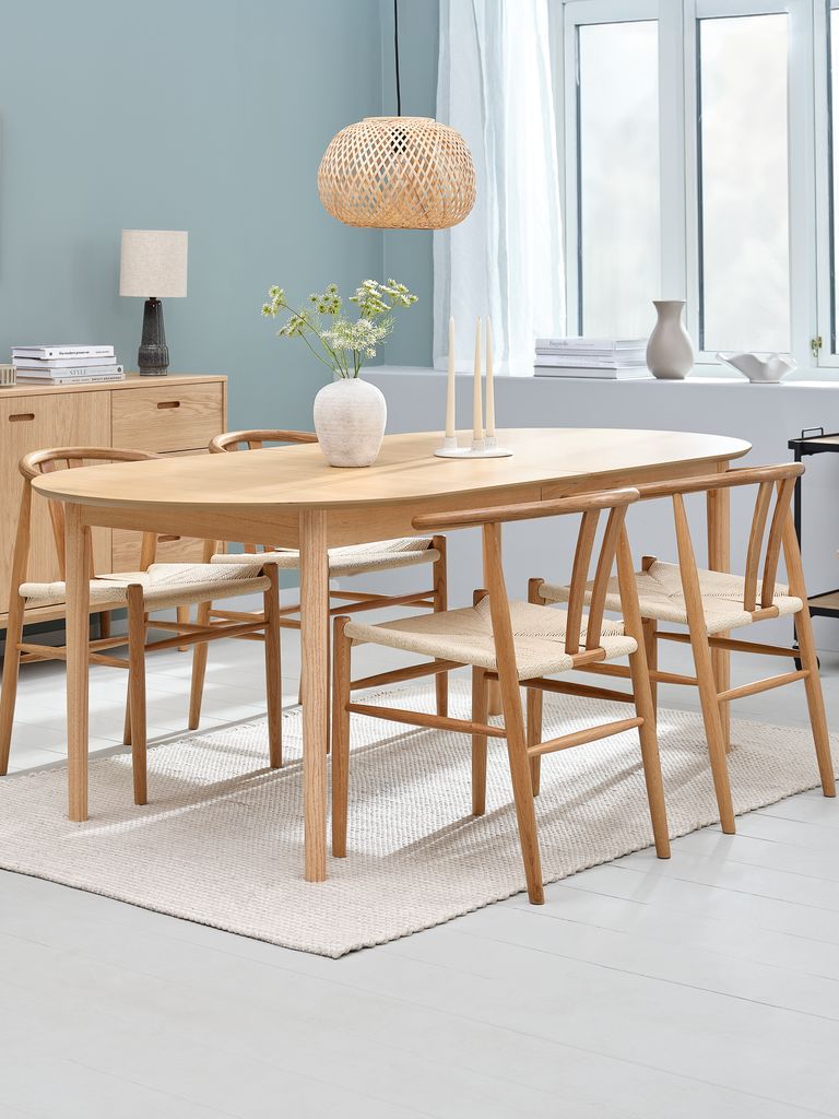 MARSTRAND Jedilna miza MARSTRAND 100x200/280 hrast