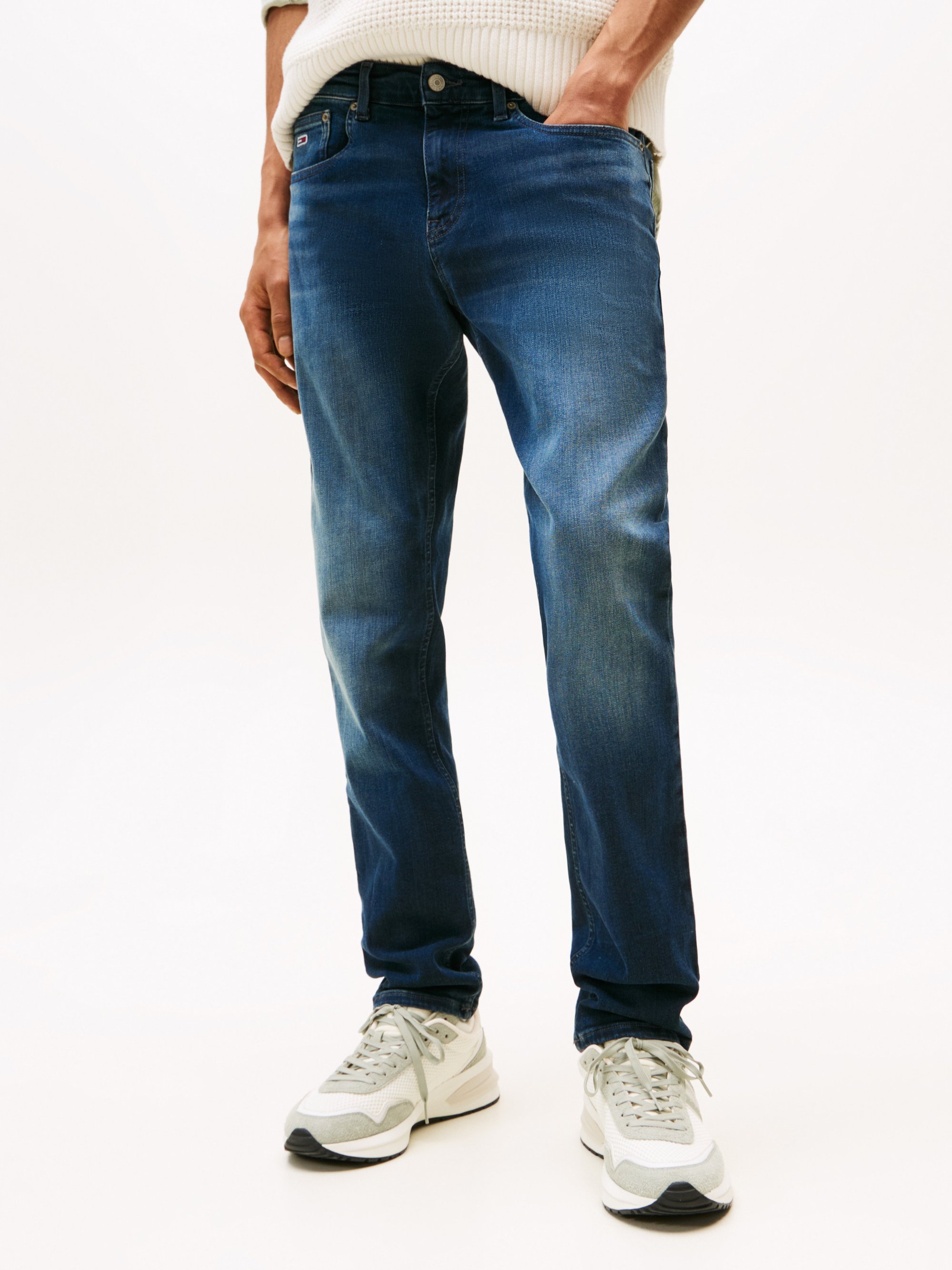 Tommy Jeans SCANTON SLIM - Jean coupe slim - denim foncé